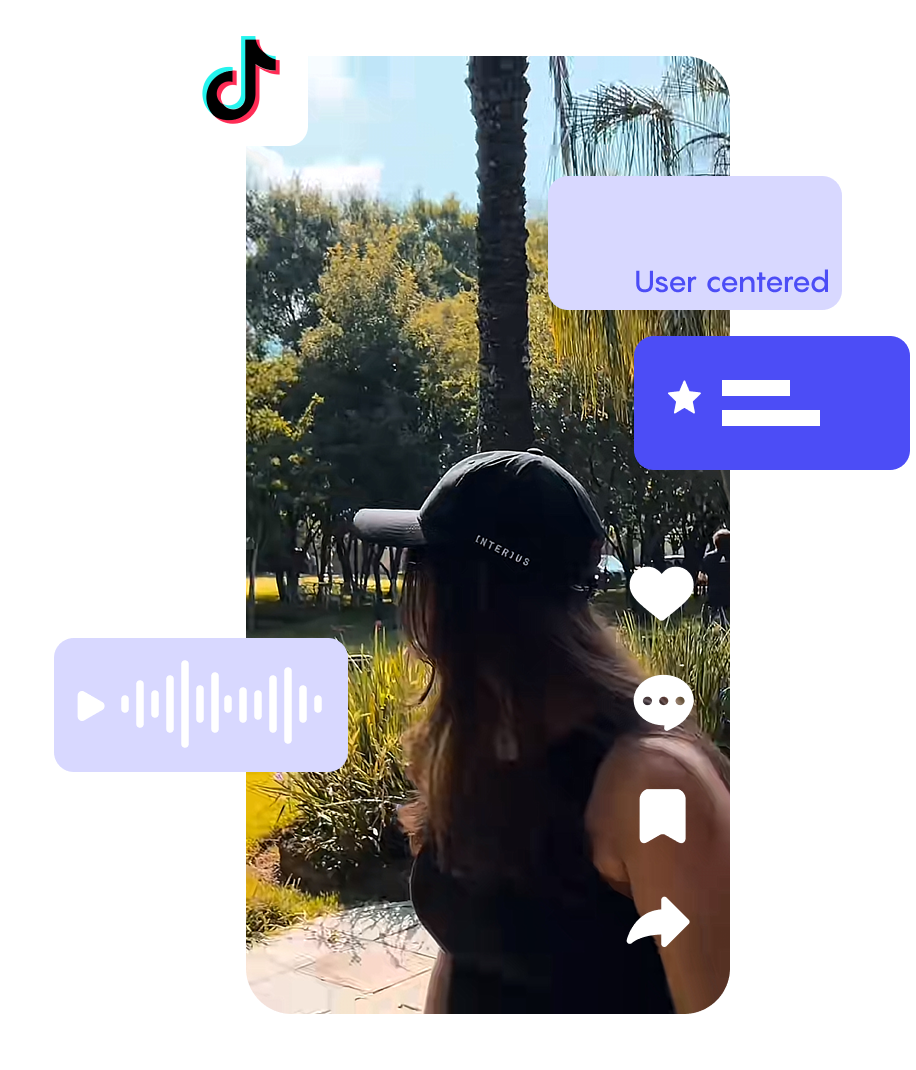 Anuncio de tiktok de Interius.